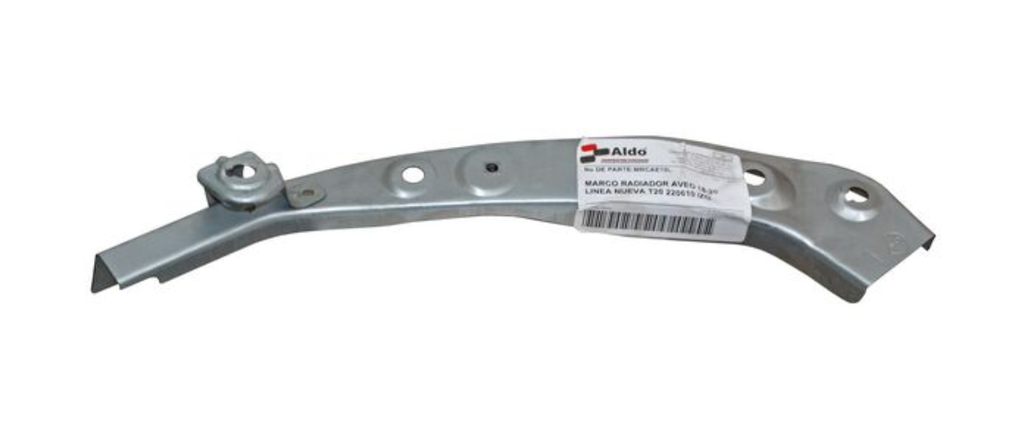 MARCO RADIADOR CHEVROLET AVEO 2018 AL 2023 LINEA NUEVA IZQ TW