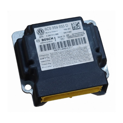 MODULO AIRBAG VOLKSWAGEN POLO/ SEAT IBIZA/ TOLEDO 2015 AL 2018 ORIGINAL COD. 6C0-959-655-D
