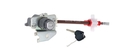 CILINDRO CHAPA PUERTA HONDA CR-Z 2011 AL 2016 C/LLAVE DEL IZQ ORIGINAL COD. 72185-SZT-A01