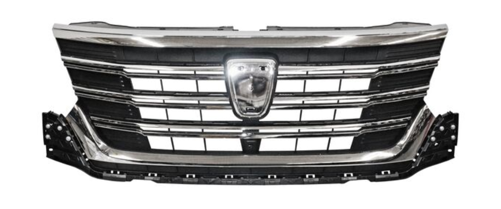 PARRILLA MG RX8 2021 AL 2024 PLATA C/MOLD CROM