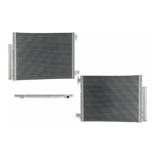 [CORE-LO15-AL] CONDENSADOR RENAULT LOGAN/ CLIO/ SANDERO 2015 AL 2019/ 2023 AL 2024 L4 1.6/2.0L C/SECADOR 20 1/2X15 2/3X16MM ALUM SOLD *R