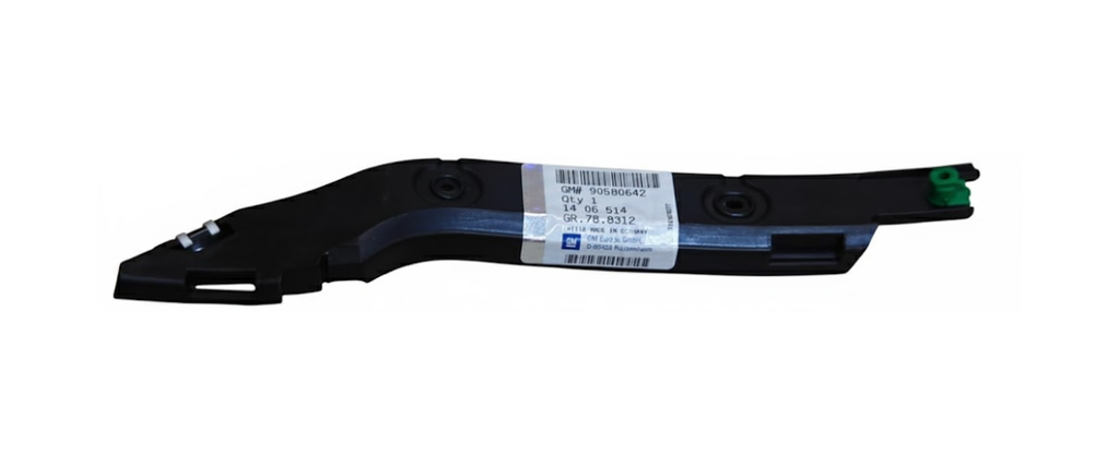[GFCH-AS06-OR42] GUIA FASCIA (DEFENSA) CHEVROLET ASTRA 2006 AL 2009/ ZAFIRA 1999 AL 2009 TRAS IZQ ORIGINAL GM COD. 90580642
