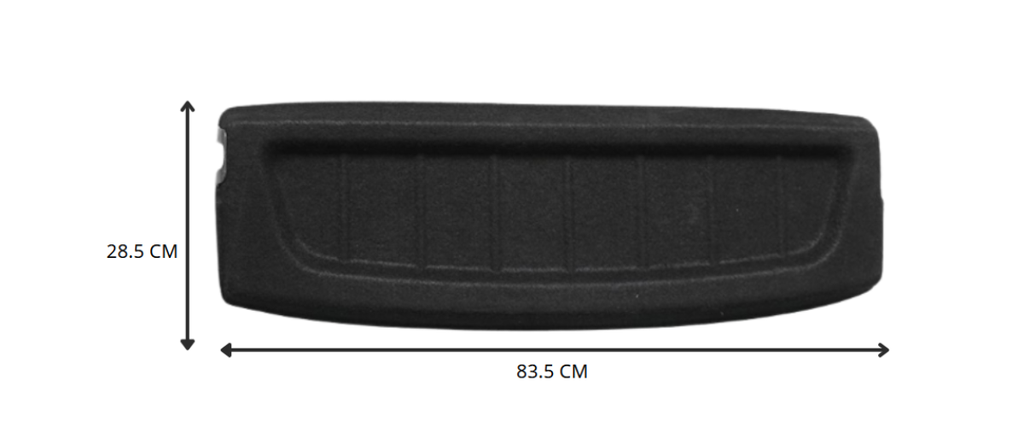 TAPA CAJUELA (SOMBRERERA) UNIVERSAL NISSAN TSURU/CHEVY C1/C2/C3/FORD FIESTA/VOLKSWAGEN POINTER 5 PTA NEG TRAS