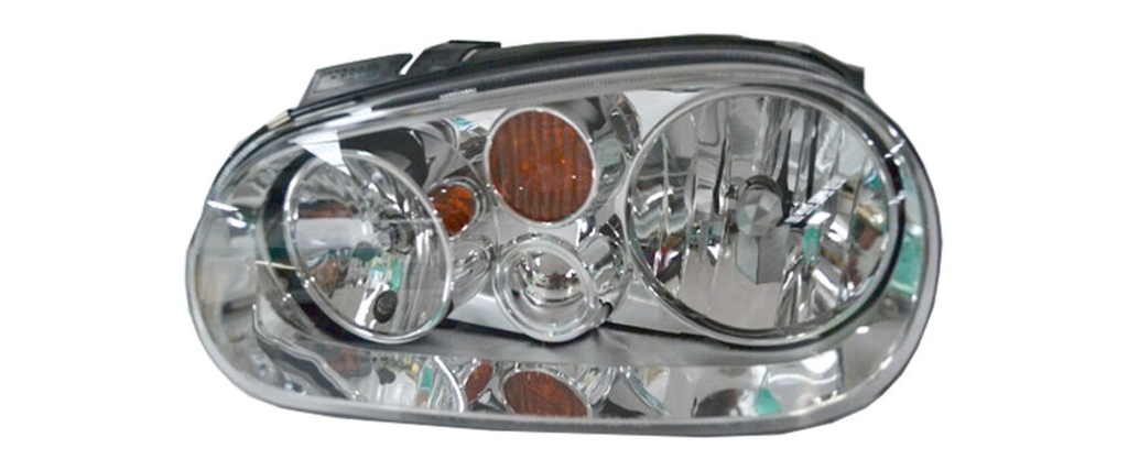 FARO VOLKSWAGEN GOLF A4 2002 AL 2006 C/CUARTO AMBAR S/FARO AUX NIEBLA IZQ *G