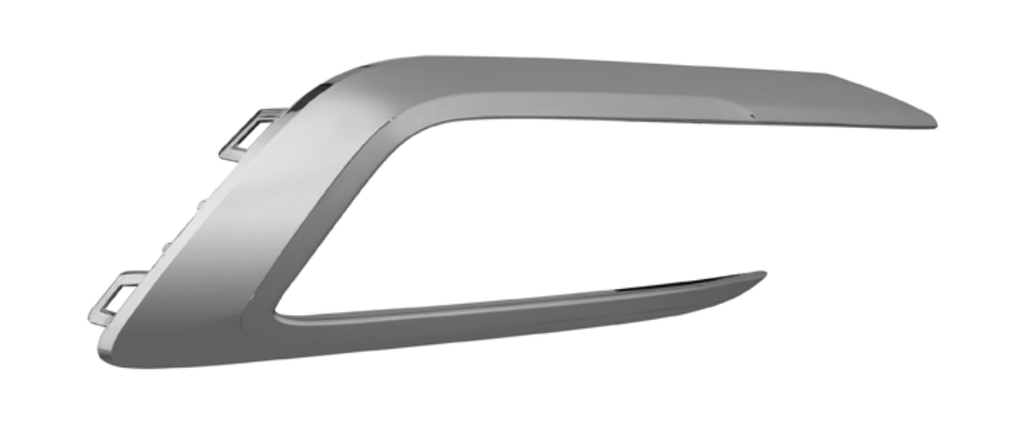 MOLDURA REJILLA (PARRILLA) MG MG5 2021 AL 2024 EXCITE/STYLE/ELEGANCE L4 4 CIL 1.5L 4 PTAS CROM DEL DER *R