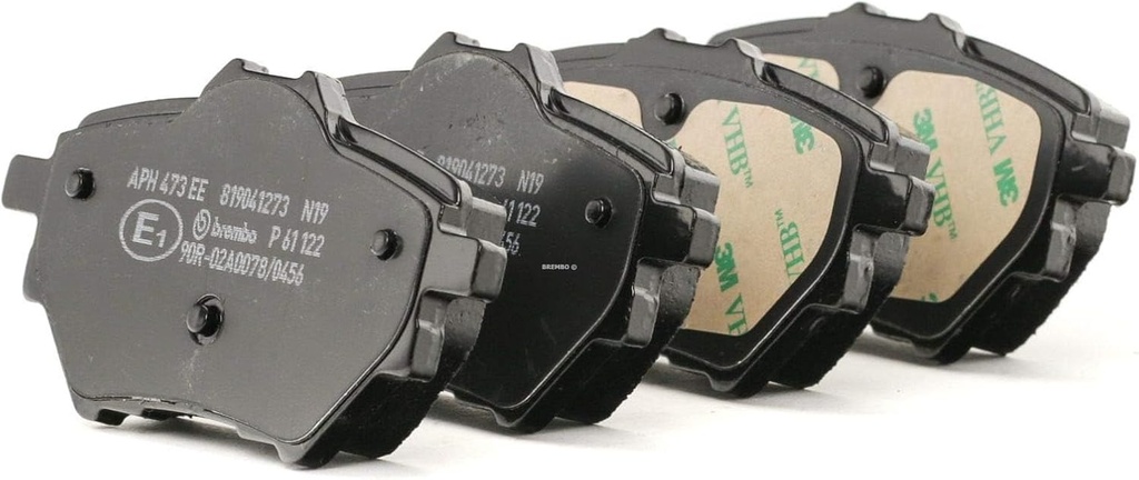 [BAPE-PA20-J4C4] BALATAS FRENO PEUGEOT PARTNER/ RIFTER 2020 AL 2022 4 CIL 1.6L/ 3008/ 308 2016 AL 2019 4 CIL 1.6L JGO 4 PZAS TRAS BREMBO COD. P61122