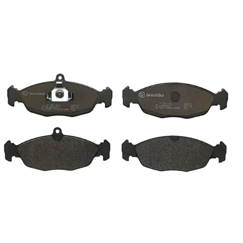 [BACH-CH94-J4C43] BALATAS CHEVROLET CHEVY 1994 AL 2012 4 CIL 1.6L TRAS/DEL JGO 4 PZS MARCA BREMBO COD. P59011
