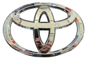 INSIGNIA (EMBLEMA) PARRILLA TOYOTA YARIS 2017 AL 2018