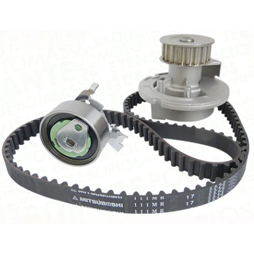 [BACH-TO03-J4C] BANDA DE DISTRIBUCION CHEVROLET TORNADO 2003 AL 2011/ MERIVA/ CORSA 2004 AL 2008 4 CIL 1.8L JGO 3 PZS MARCA KEEP ON GREEN COD. KR-203WP-2