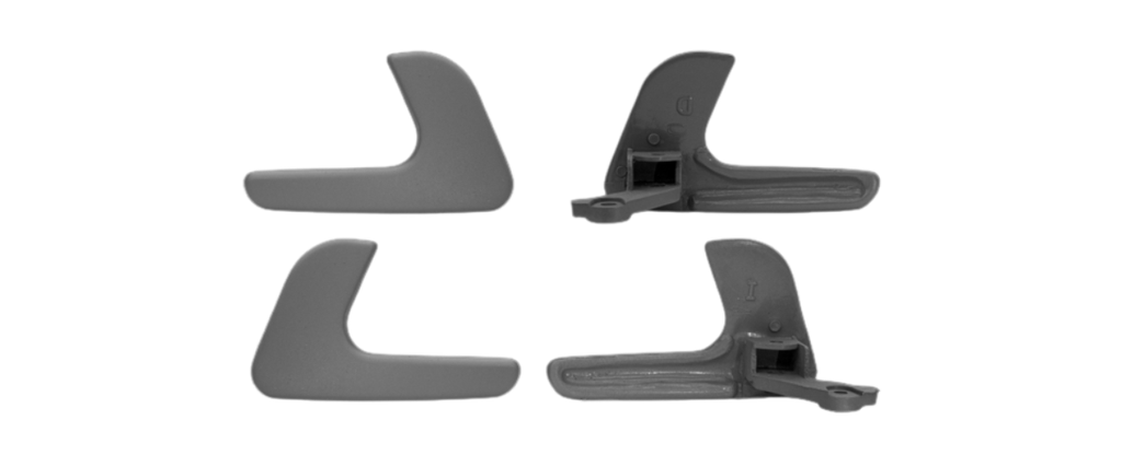 [373868405-GROS] MANIJA INT VOLKSWAGEN AUDI SEAT POINTER 2000-2005 1.8 / JUEGO PLASTICO-GRIS OBSCURA BRUCK