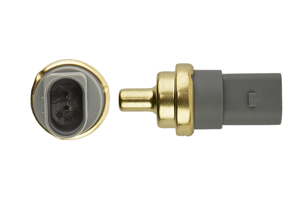 [06A919501] SENSOR BULBO TEMPERATURA VOLKSWAGEN JETTA VI BICENTENARIO 11-18 - JETTA IV 99-15 / 2 POLOS COLOR GRIS BRUCK