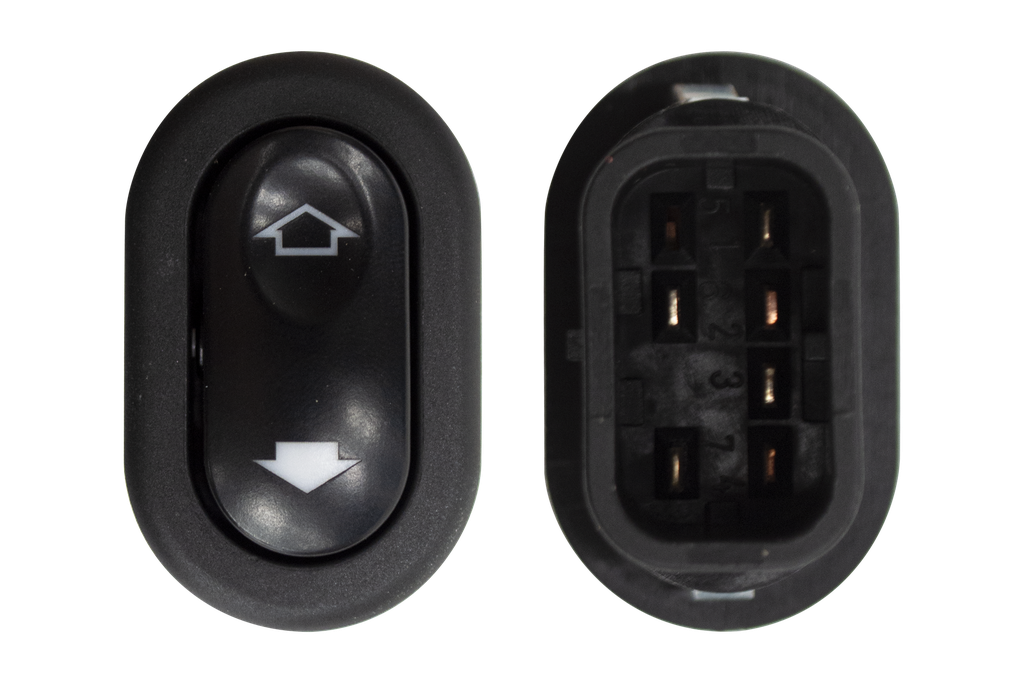 [2S6514529AA] BOTON CONTROL FORD FIESTA 03-10 - ECOSPORT 03-13 - RANGER 04-12 / 6 PINES - DEL DER Y TRAS BRUCK
