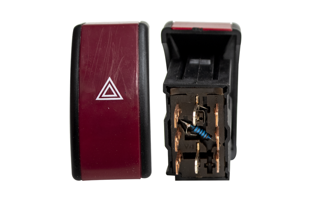 [93440913] BOTON CONTROL CHEVROLET CHEVY 95-12 - CORSA 02-09 / 8 PINES-SIN ALARMA INTERMITENTES BRUCK