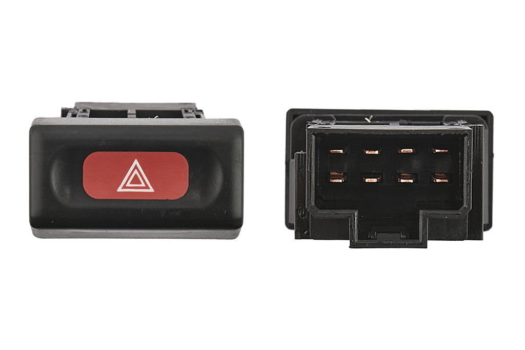 [25290F4004] BOTON CONTROL NISSAN PU D21 1994-2008 2.4 / 8 PINES INTERMITENTES BRUCK