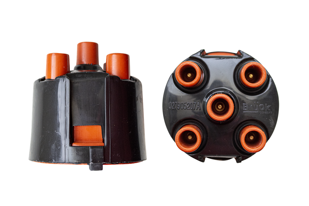 [027905207A] TAPA DISTRIBUIDOR VOLKSWAGEN SEDAN 78-03 - JETTA II 88-92 - GOLF II 88-92 / FUEL INJECTION BRUCK