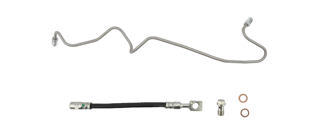 [1J0611764AD] TUBO FRENO VOLKSWAGEN AUDI SEAT JETTA IV 99-15 - GOLF IV 99-07 - BEETLE 98-11 / CON MANGUERA-TRAS DER BRUCK