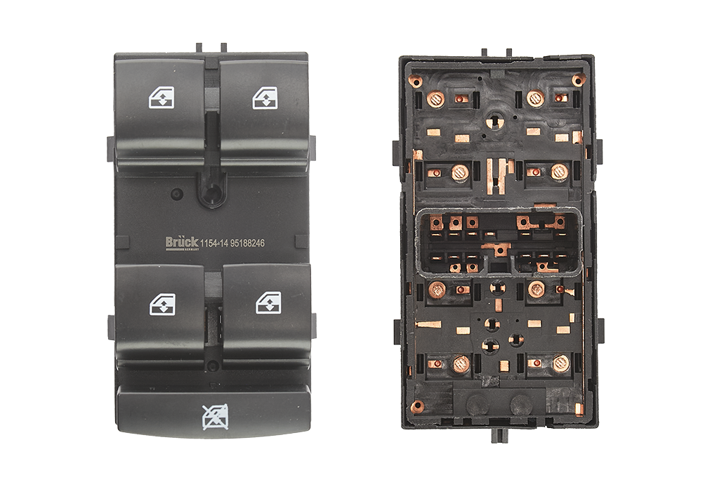 [95188246] CONTROL MAESTRO CHEVROLET ELEVADORES ELECTRICOS SONIC 12-17 - CRUZE 10-16 / MODULO - LADO DEL CONDUCTOR BRUCK