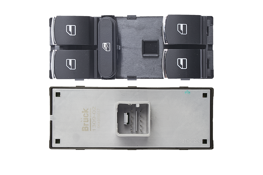 [5K4959857] CONTROL MAESTRO VOLKSWAGEN ELEVADORES ELECTRICOS JETTA VI BICENTENARIO 11-18 - VENTO 14-19 / MODULO- CON FILOS CROMADOS BRUCK