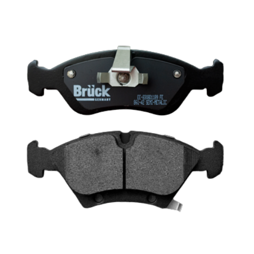 [EE-8308D1189] BALATA FRENO CHEVROLET MERIVA 2006-2008 1.8 / 17.8MM-CON SEGURO- DEL SEMIMETALICA BRUCK