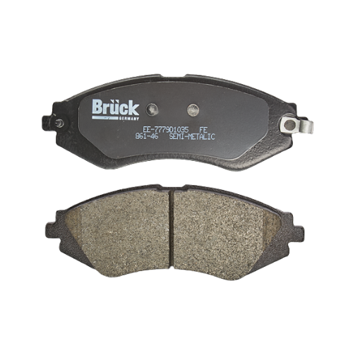 [EE-7779D1035] BALATA FRENO CHEVROLET AVEO 2004-2011 1.6 -SPARK 2013-2016 1.2 17.5MM-DISCO VENTILADO- DEL SEMIMETALICA BRUCK