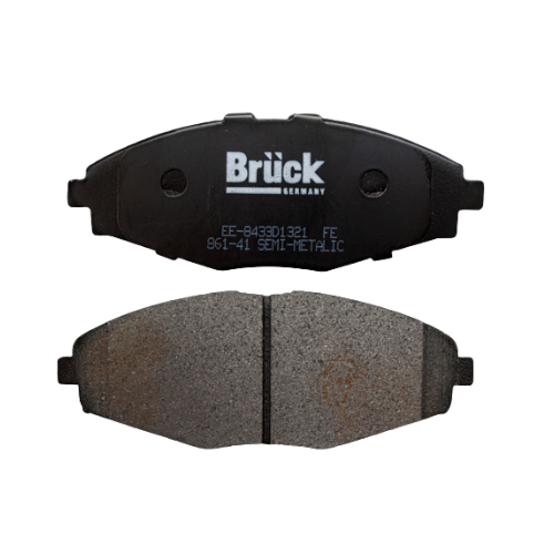 [EE-8433D1321] BALATA FRENO CHEVROLET MATIZ 2005-2014 1.0 / 16 MM- DEL SEMIMETALICA BRUCK