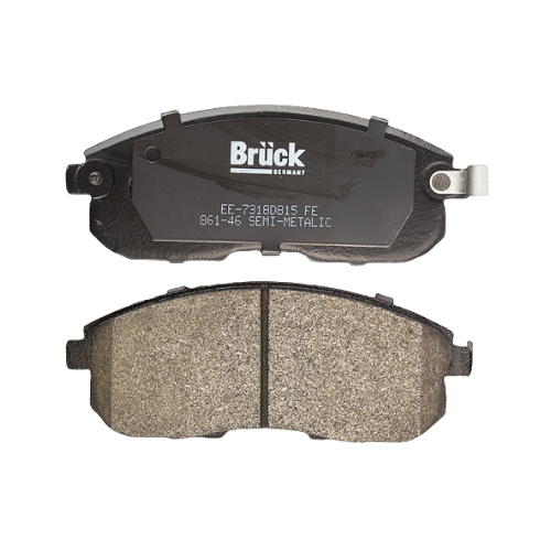 [EE-7318D815] BALATA FRENO NISSAN SENTRA B17 13-19 - SENTRA B16 06-12 - ALTIMA 07-12 / 17MM- DEL SEMIMETALICA BRUCK