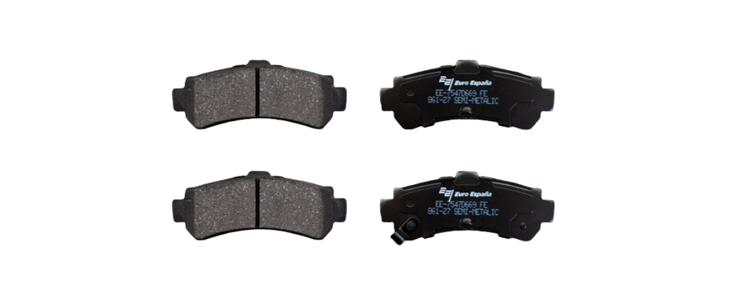 [EE-7547D669] BALATA FRENO NISSAN SENTRA B14 1995-1999 2.0 - LUCINO 1995-2000 2.0 / 14.8MM-TRAS SEMIMETALICA BRUCK