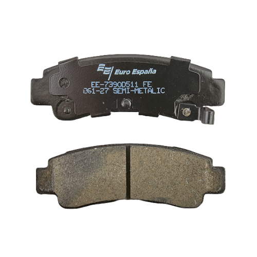 [EE-7390D511] BALATA FRENO NISSAN TSURU III 92-17 2.0 GSR - SENTRA B14 95-99 2.0 / 14MM-TRAS SEMIMETALICA BRUCK