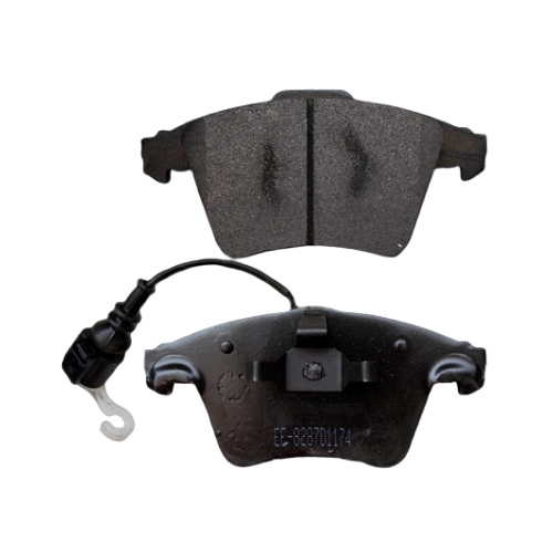 [EE-8287D1174] BALATA FRENO VOLKSWAGEN AUDI SEAT EUROVAN T5 2005-2020 2.0 TDI / 17.2MM-CON SEGURO-CON SENSOR- DEL SEMIMETALICA BRUCK