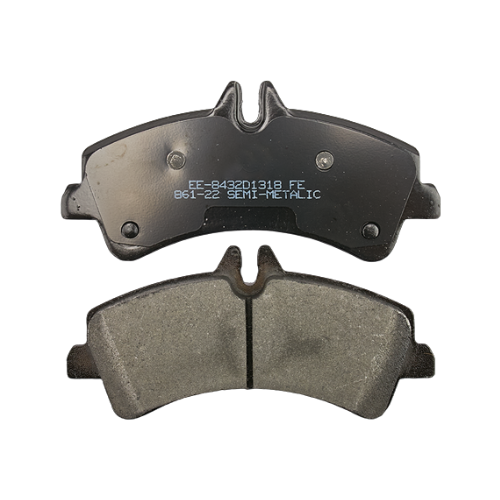 [EE-8432D1318] BALATA FRENO VOLKSWAGEN AUDI SEAT CRAFTER 2007-2016 2.0 TDI , 2.5 TDI / 20.5 MM-TRAS 5 TONELADAS-SEMIMETALICA BRUCK