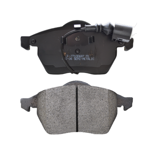 [EE-7710D687] BALATA FRENO VOLKSWAGEN AUDI SEAT JETTA III 93-99 - GOLF III 93-99 / 19.8MM-CON SENSOR- DEL SEMIMETALICA BRUCK