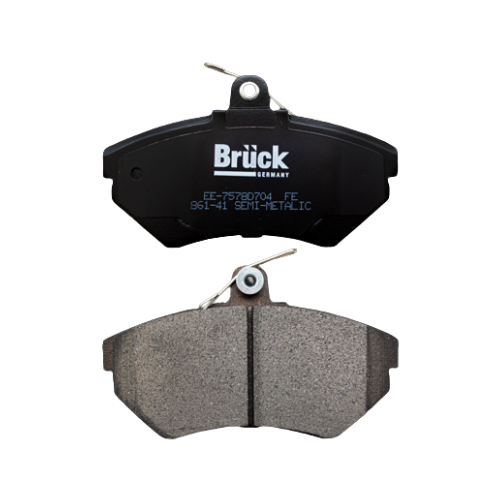 [EE-7578D704] BALATA FRENO VOLKSWAGEN AUDI SEAT DERBY 95-09 - CORDOBA 99-02 /15.2MM-DISCO VENTILADO-CON SEGURO- DEL SEMIMETALICA BRUCK