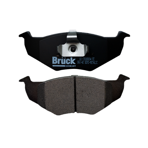 [EE-7569D694] BALATA FRENO VOLKSWAGEN AUDI SEAT JETTA III 93-99 - GOLF III 93-99 /17MM-DISCO SOLIDO Y VENTILADO-DELSEMIMETALICA BRUCK