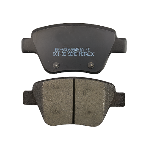 [EE-5K0698451A] BALATA FRENO VOLKSWAGEN AUDI SEAT JETTA VI BICENTENARIO 11-18 - BEETLE 11-19 - GOLF VII 15-19 / 15.4MM-TRAS DISCO 272 MM BRUCK