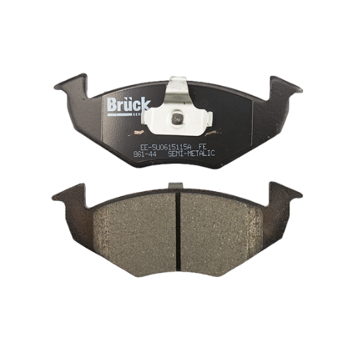 [EE-5U0615115A] BALATA FRENO VOLKSWAGEN AUDI SEAT GOL 09-11 - SAVEIRO 10-11 / 16.2MM-DISCO VENTILADO-CON SEGURO- DEL SEMIMETALICA BRUCK