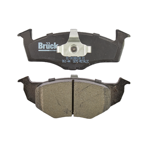 [EE-0038D038] BALATA FRENO VOLKSWAGEN AUDI SEAT DERBY 97-00 - GOL 09-10 / 19.7MM-DISCO VENTILADO-CON SEGURO- DEL SEMIMETALICA BRUCK