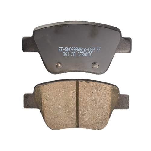 [EE-5K0698451A-CER] BALATA FRENO CERAMICA VOLKSWAGEN AUDI SEAT JETTA VI BICENTENARIO 11-18 - BEETLE 11-19 / 15.4MM-TRAS DISCO 272MM BRUCK
