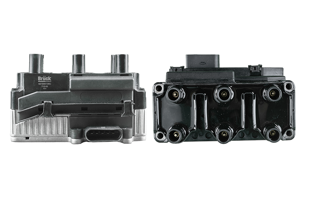[021905106C] BOBINA ENCENDIDO VOLKSWAGEN JETTA IV 1999-2015 2.8 - EUROVAN T4 2001-2004 2.8 / 5 PINES BRUCK