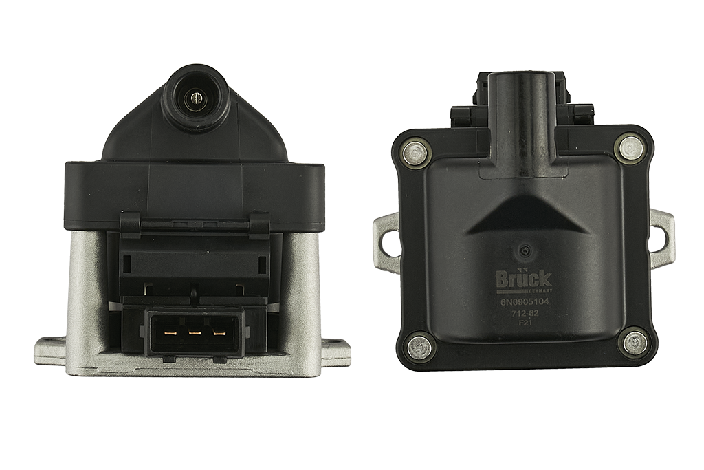 [6N0905104] BOBINA ENCENDIDO VOLKSWAGEN JETTA III 93-99 - GOLF III 93-99 - SEDAN 78-03 - DERBY 95-09 / FUEL INJECTION BRUCK
