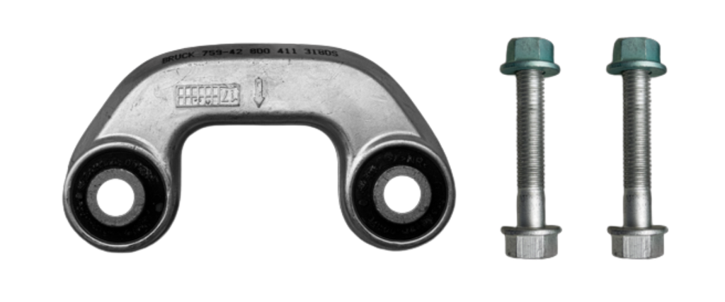 [8D0411318D] BRAZO BARRA ESTABILIZADORA VOLKSWAGEN AUDI SEAT PASSAT B5 98-04- AUDI A494-00/CON TORNILLOS-DERALUMINIO-CACAHUATE BRUCK