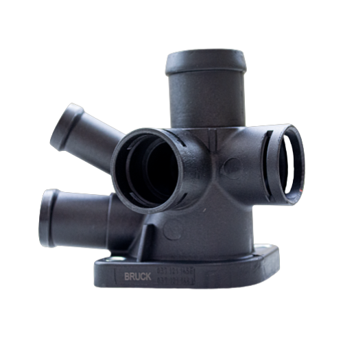 [037121144J] BRIDA TOMA AGUA VOLKSWAGEN AUDI SEAT JETTA III 93-99 - GOLF III 93-99 / 2 BULBOS-3 SALIDAS-TRANSMISION AUTOMATICA BRUCK
