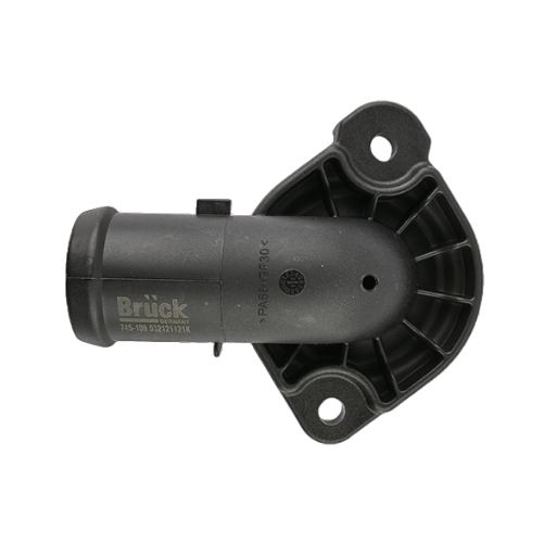 [032121121K] BRIDA TOMA AGUA VOLKSWAGEN AUDI SEAT GOL 09-20 - CROSSFOX 06-17 - POLO 03-07 / 2 TORNILLOS CODO BOMBA AGUA BRUCK