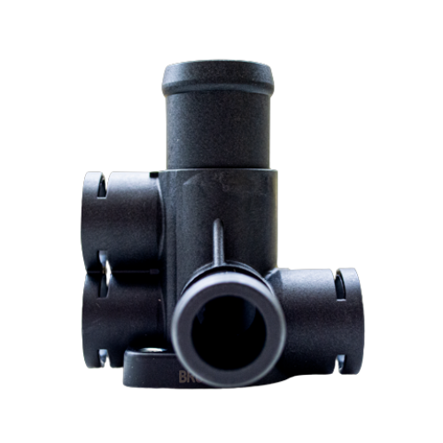 [037121132B] BRIDA TOMA AGUA VOLKSWAGEN AUDI SEAT JETTA II 88-92 - GOLF II 88-92 - COMBI 89-01 / 3 BULBOS-2 SALIDAS BRUCK