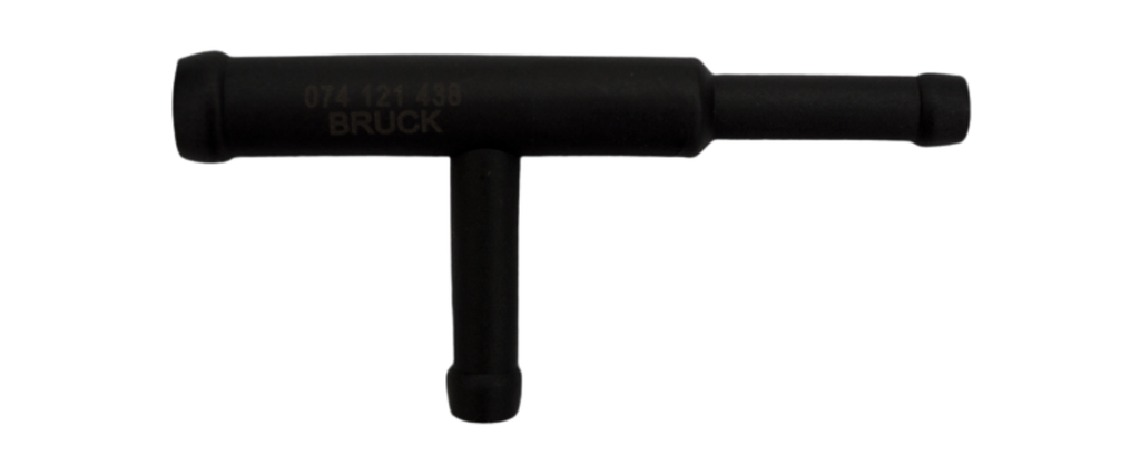 [74121438] BRIDA TOMA AGUA VOLKSWAGEN AUDI SEAT EUROVAN T4 2001-2004 2.5 / TUBO DISTRIBUIDOR -TEE BRUCK