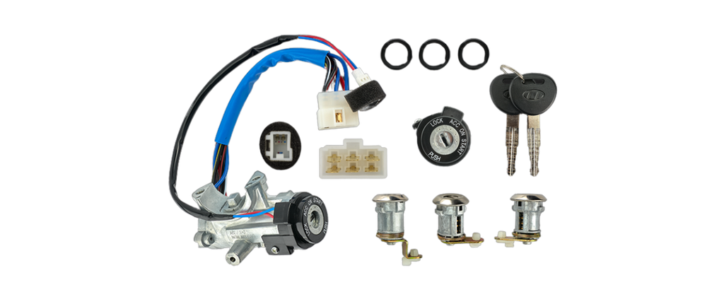 [8191002A00-KIT] CHAPA PUERTA HYUNDAI ATOS 00-04 - ATOS 05-11 / KIT LLAVES CARCASA COMPLETA CHAPAS-PUERTA-CHAPA CAJUELA BRUCK