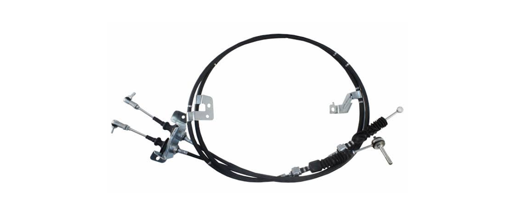 [34413VW701] CHICOTE PALANCA VELOCIDADES NISSAN URVAN 2001-2012 2.4 / DOS CABLES 1ERA Y REVERSA BRUCK
