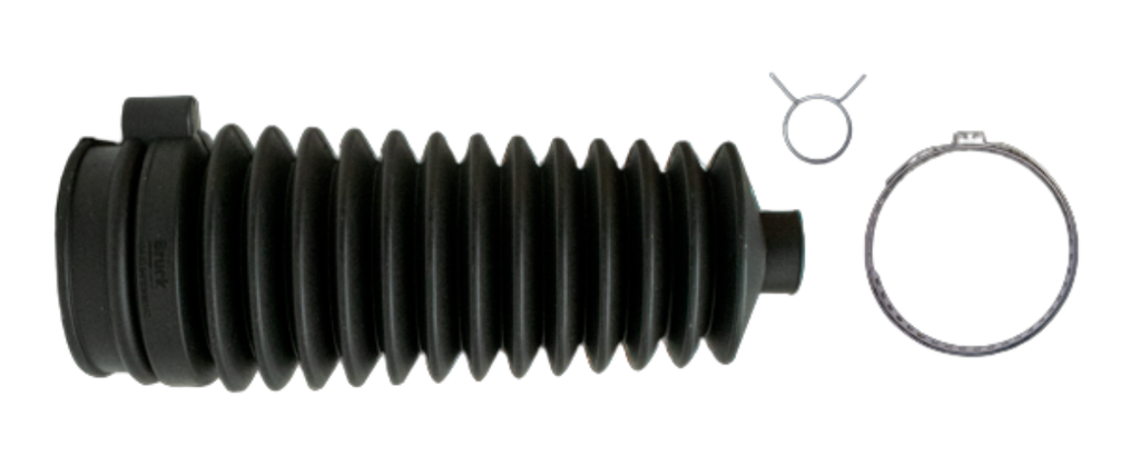 [94FB3K661AC] CUBRE POLVO DIRECCION FORD FIESTA 95-02 1.3, 1.4 - KA 01-08 1.6 / CON ABRAZADERAS-HIDRAULICA BRUCK