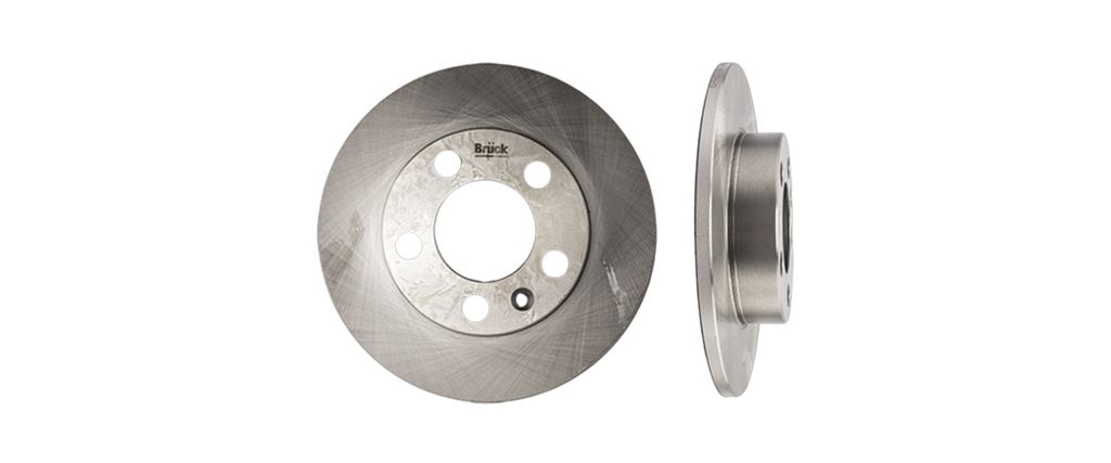[1J0615601] DISCO FRENO VOLKSWAGEN AUDI SEAT JETTA IV 99-15 - GOLF IV 99-07 - BEETLE 98-11 / 5 BIRLOS-232x8.8MM-TRAS RIGIDO BRUCK