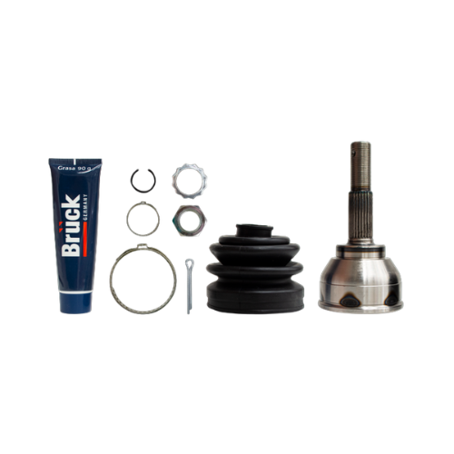 [39210X08G0-EURO] ESPIGA HOMOCINETICA NISSAN TSURU II 1988-1991 1.6 / 25EXT/24INT-KIT MACHETA ABRAZADERA GRASA BRUCK