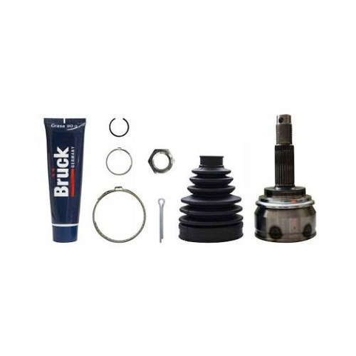 [39210F4127-EURO] ESPIGA HOMOCINETICA NISSAN TSURU III 1992-2017 1.6 / 25EXT/23INT-KIT MACHETA ABRAZADERA GRASA BRUCK